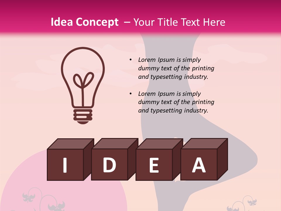 Mind Relax Clouds PowerPoint Template