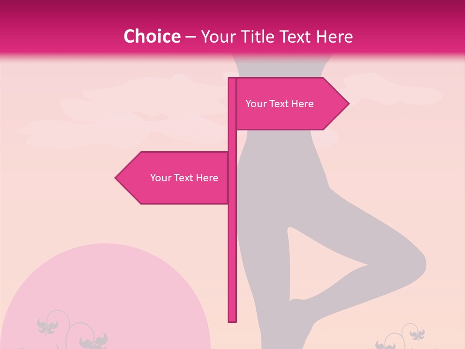 Mind Relax Clouds PowerPoint Template