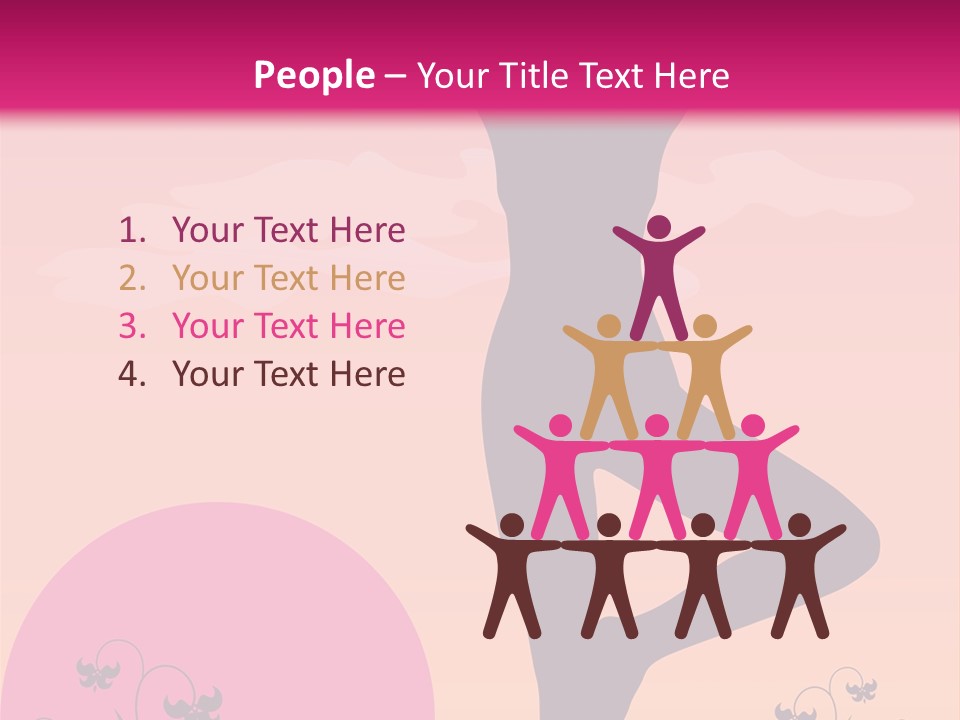 Mind Relax Clouds PowerPoint Template