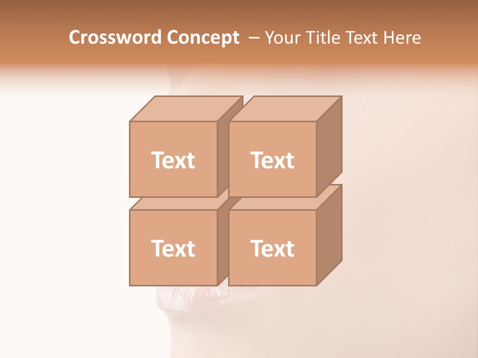 Beautiful Lady Background PowerPoint Template