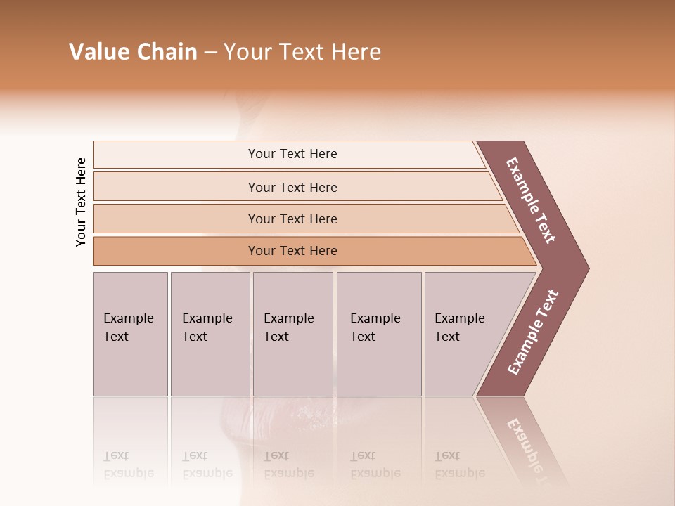 Beautiful Lady Background PowerPoint Template