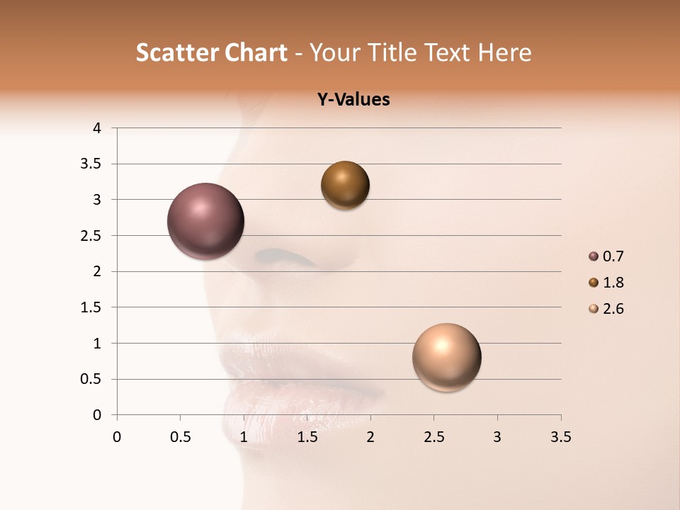 Beautiful Lady Background PowerPoint Template