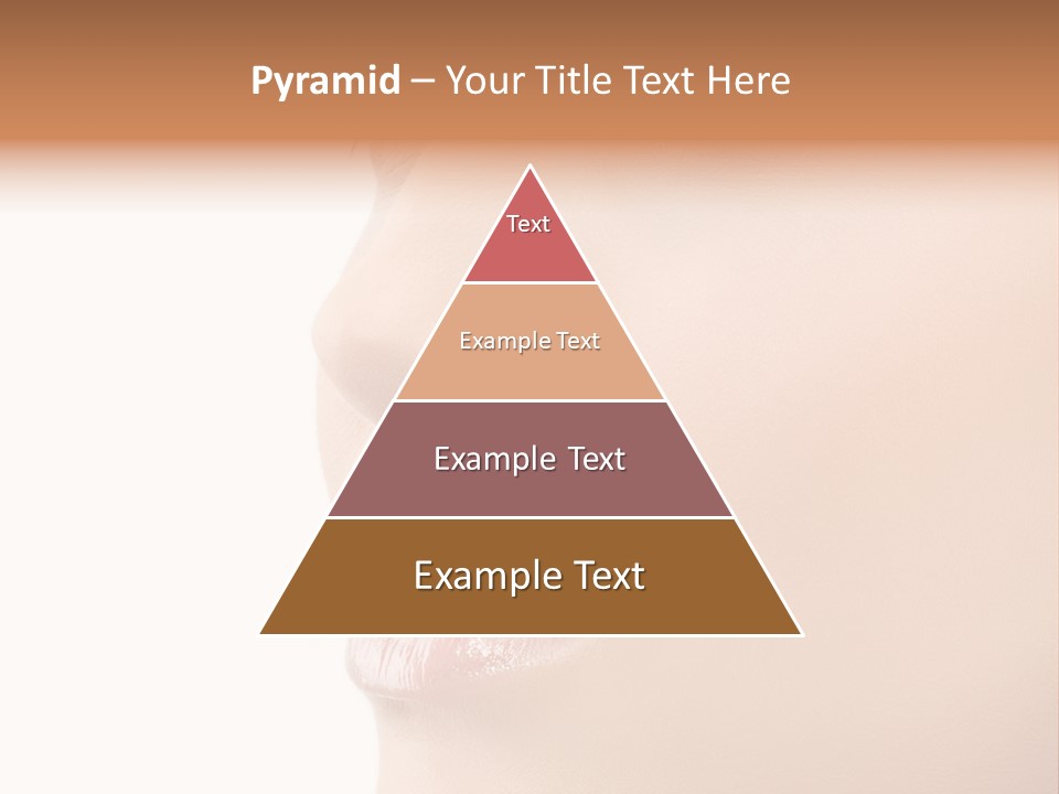 Beautiful Lady Background PowerPoint Template