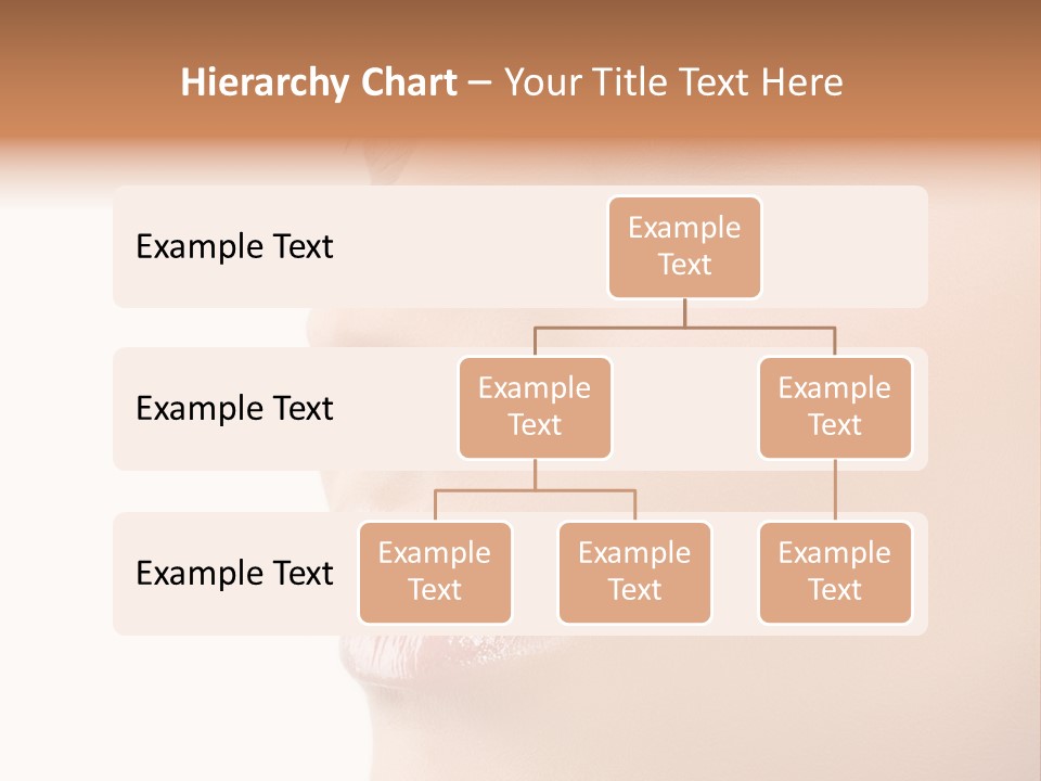 Beautiful Lady Background PowerPoint Template
