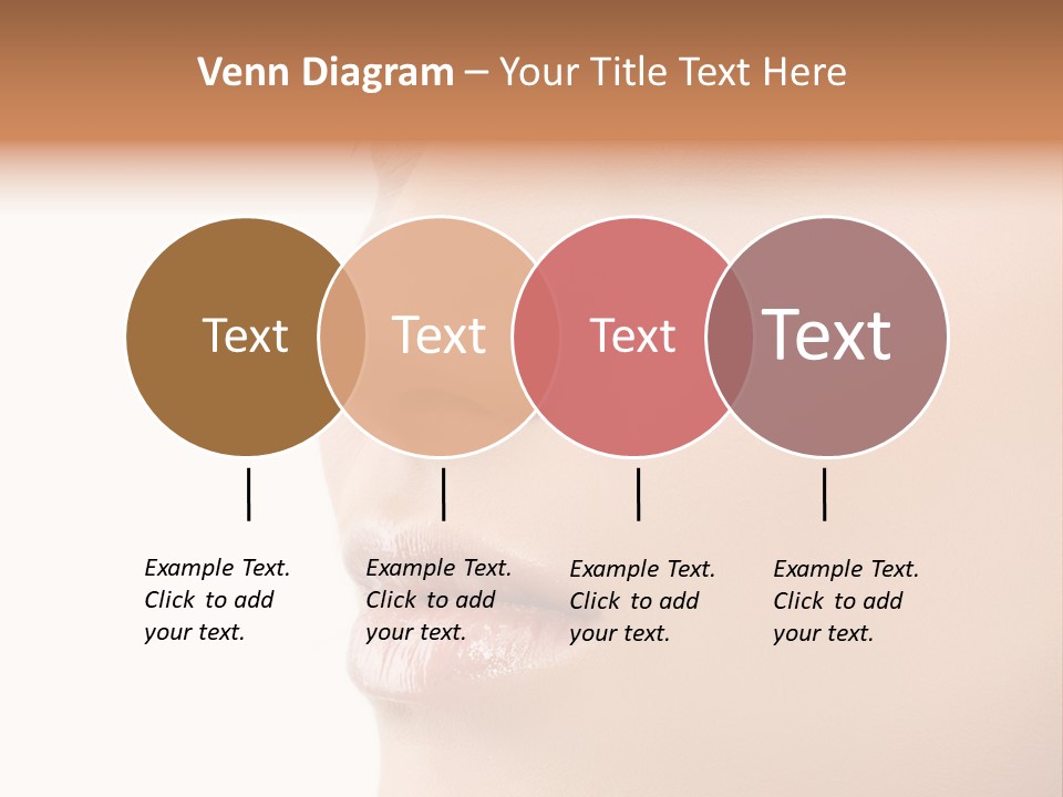 Beautiful Lady Background PowerPoint Template