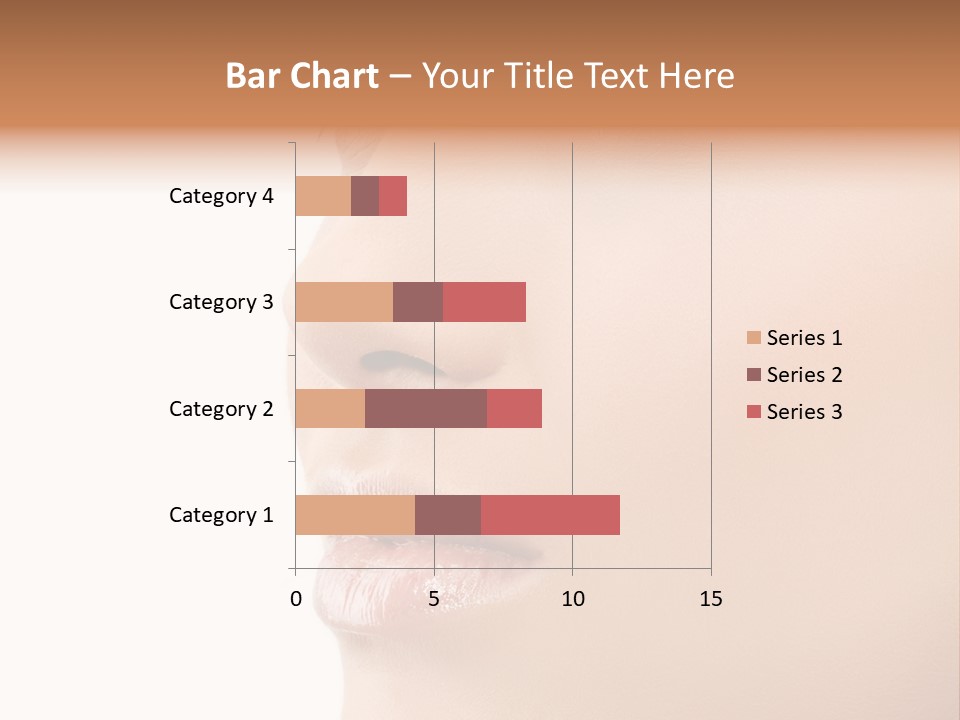 Beautiful Lady Background PowerPoint Template