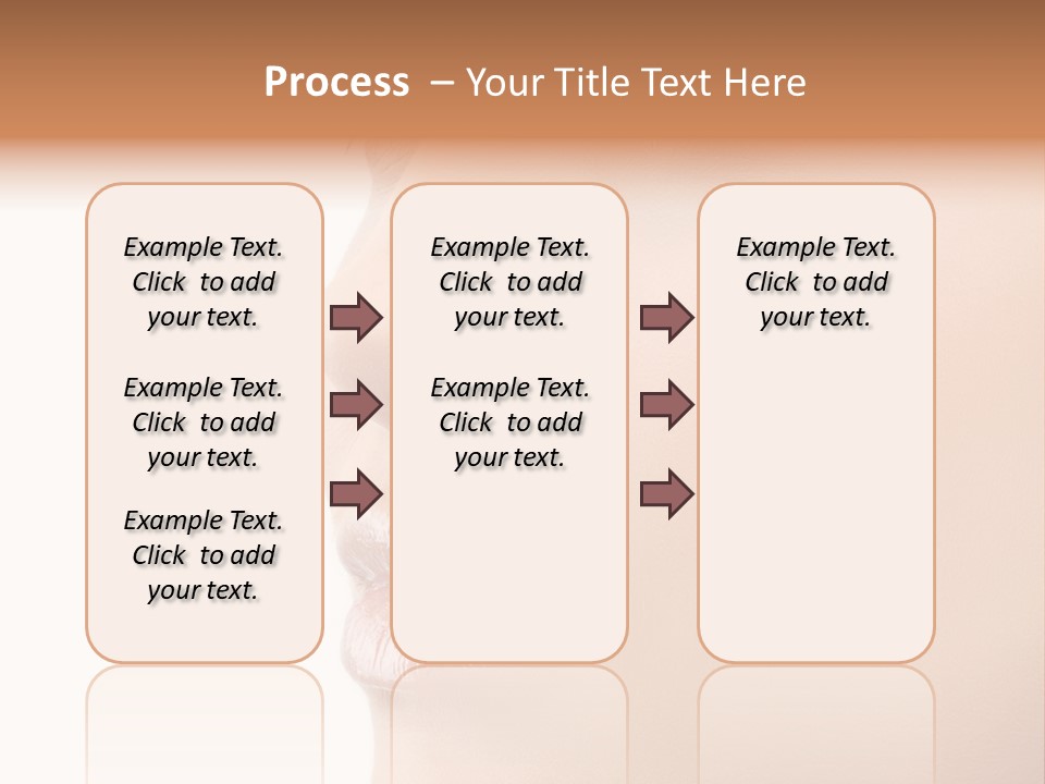 Beautiful Lady Background PowerPoint Template