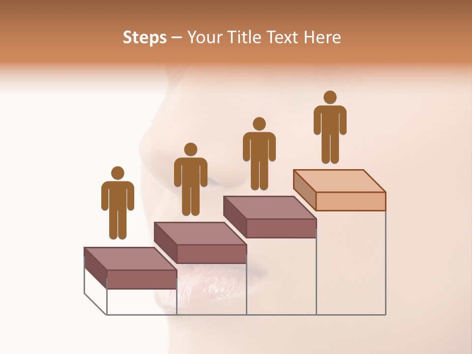 Beautiful Lady Background PowerPoint Template