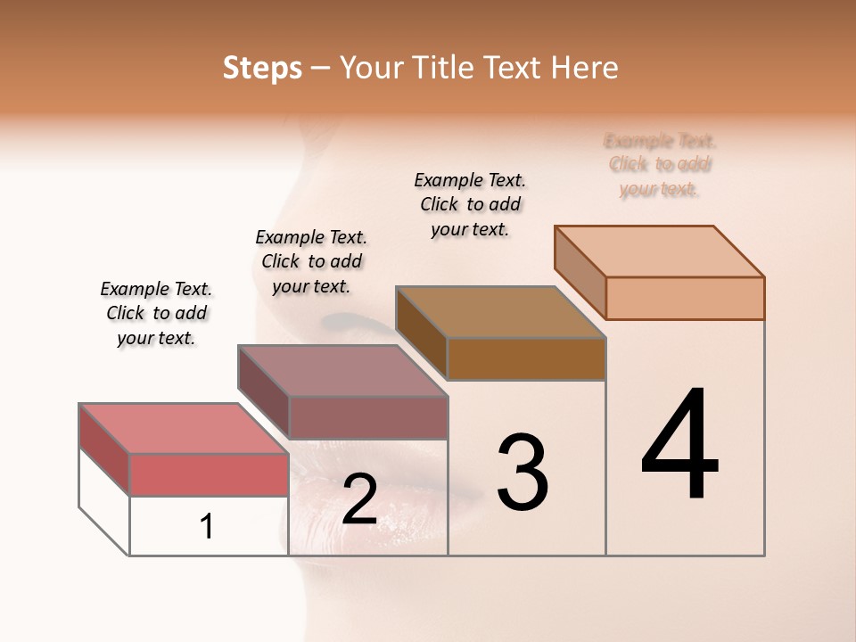 Beautiful Lady Background PowerPoint Template