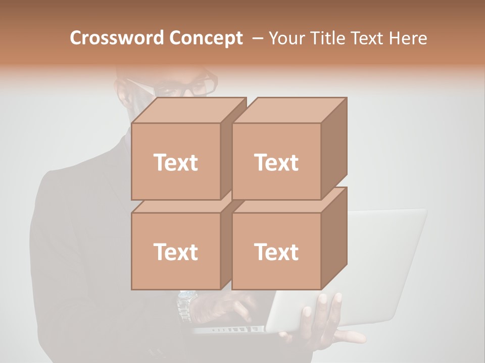 Natural Young Hand PowerPoint Template