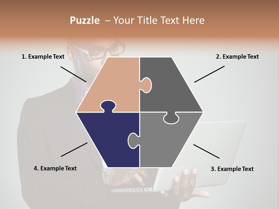 Natural Young Hand PowerPoint Template