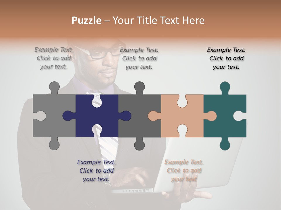 Natural Young Hand PowerPoint Template