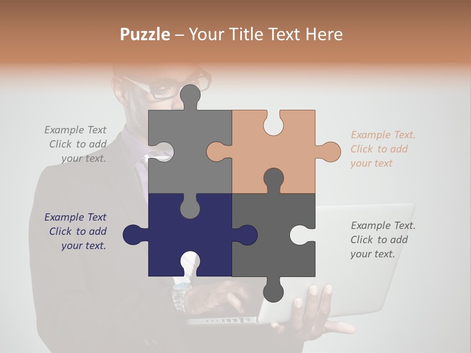 Natural Young Hand PowerPoint Template