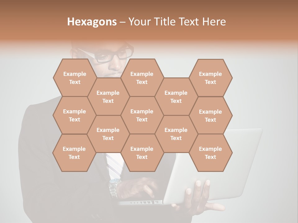 Natural Young Hand PowerPoint Template