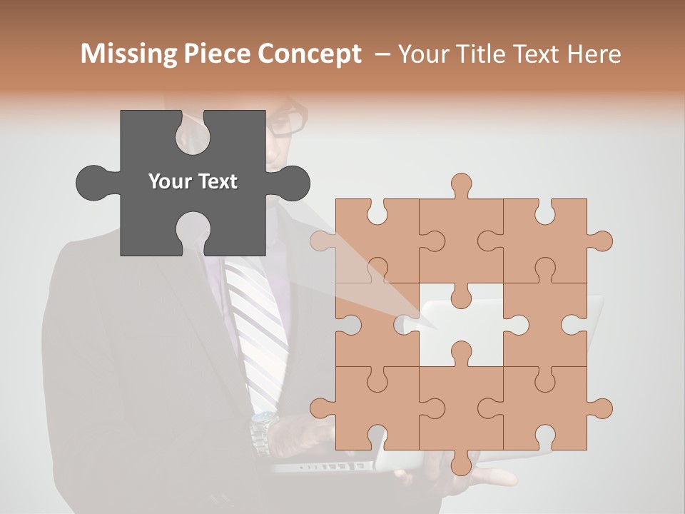 Natural Young Hand PowerPoint Template