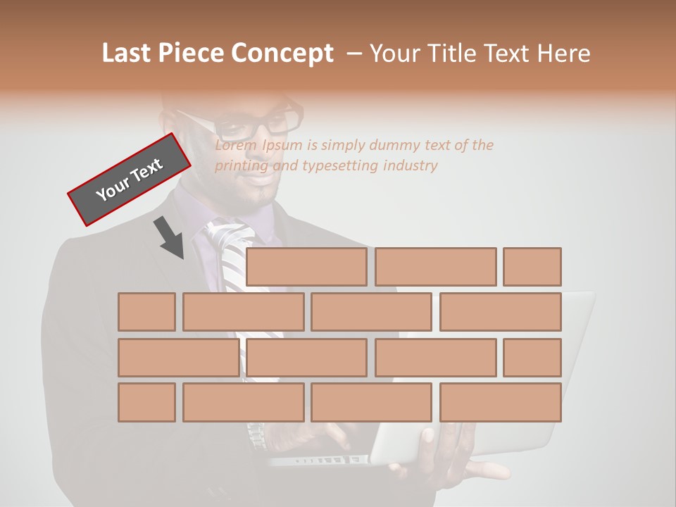 Natural Young Hand PowerPoint Template