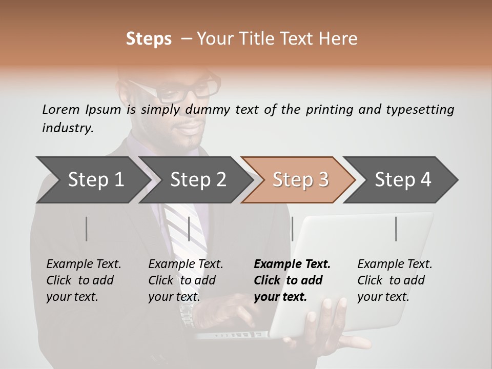 Natural Young Hand PowerPoint Template