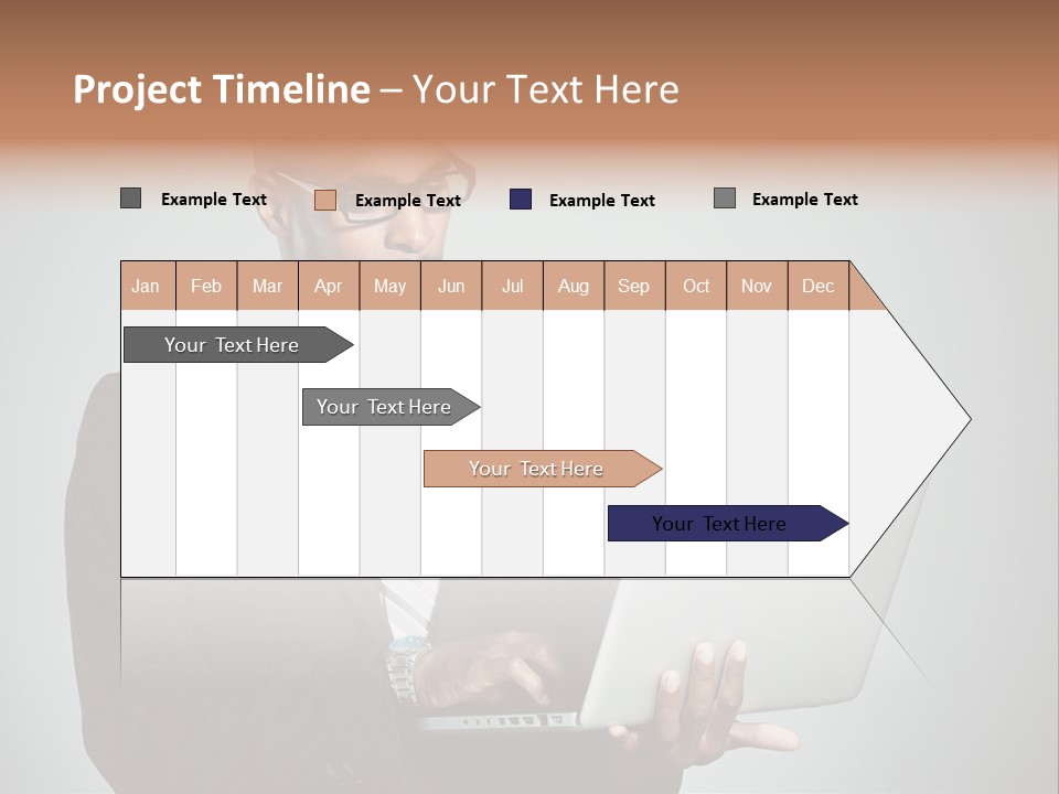 Natural Young Hand PowerPoint Template