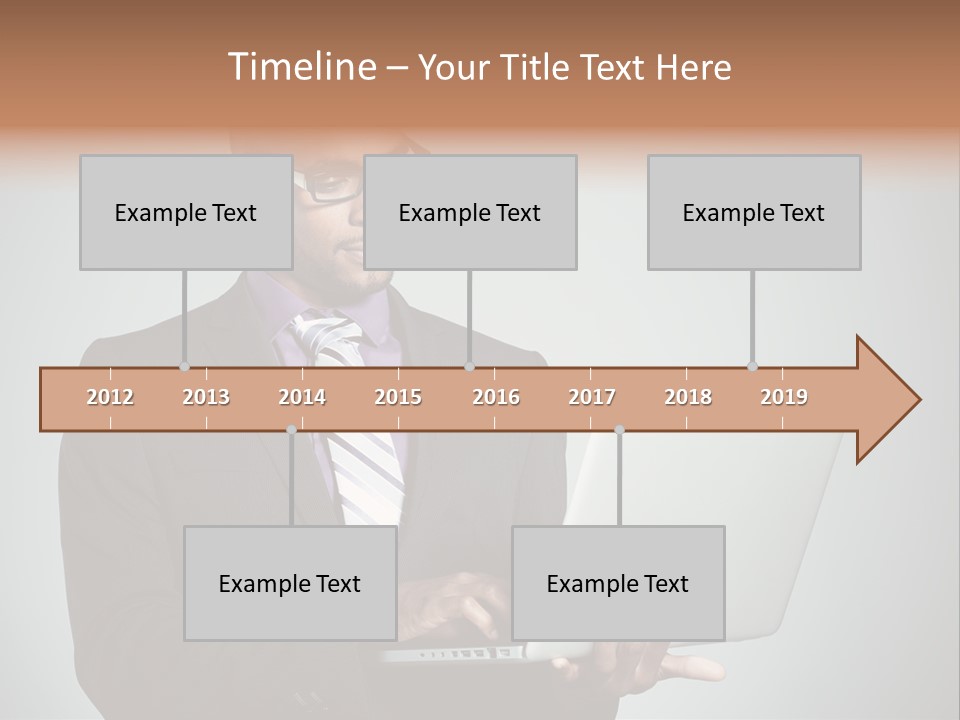 Natural Young Hand PowerPoint Template