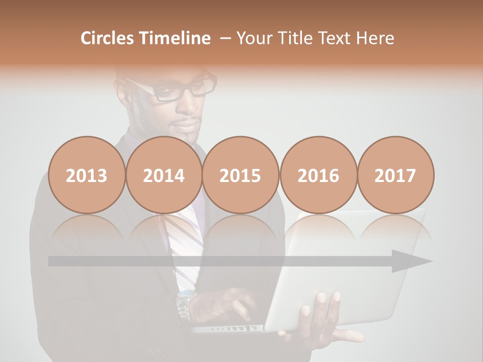 Natural Young Hand PowerPoint Template