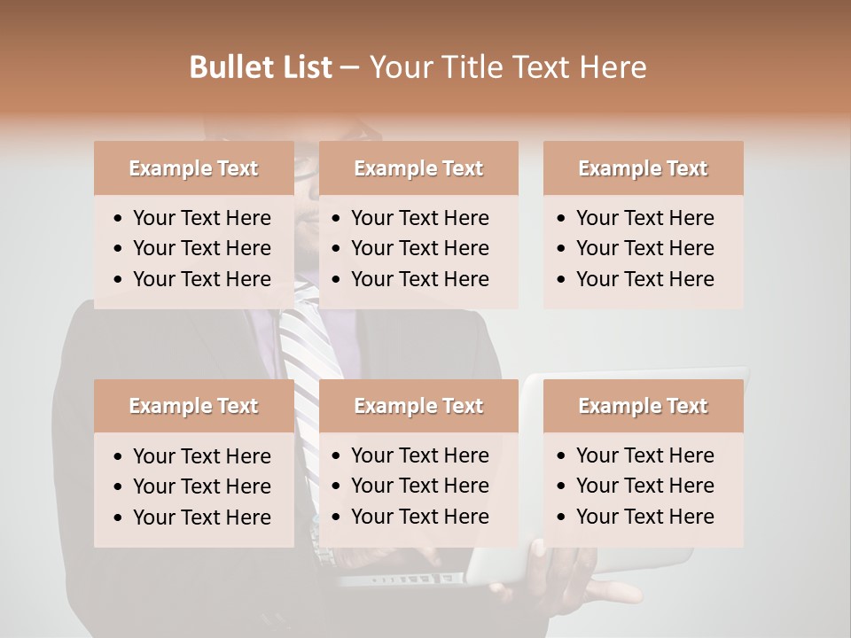 Natural Young Hand PowerPoint Template