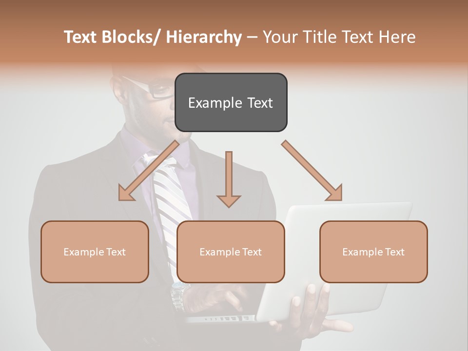 Natural Young Hand PowerPoint Template