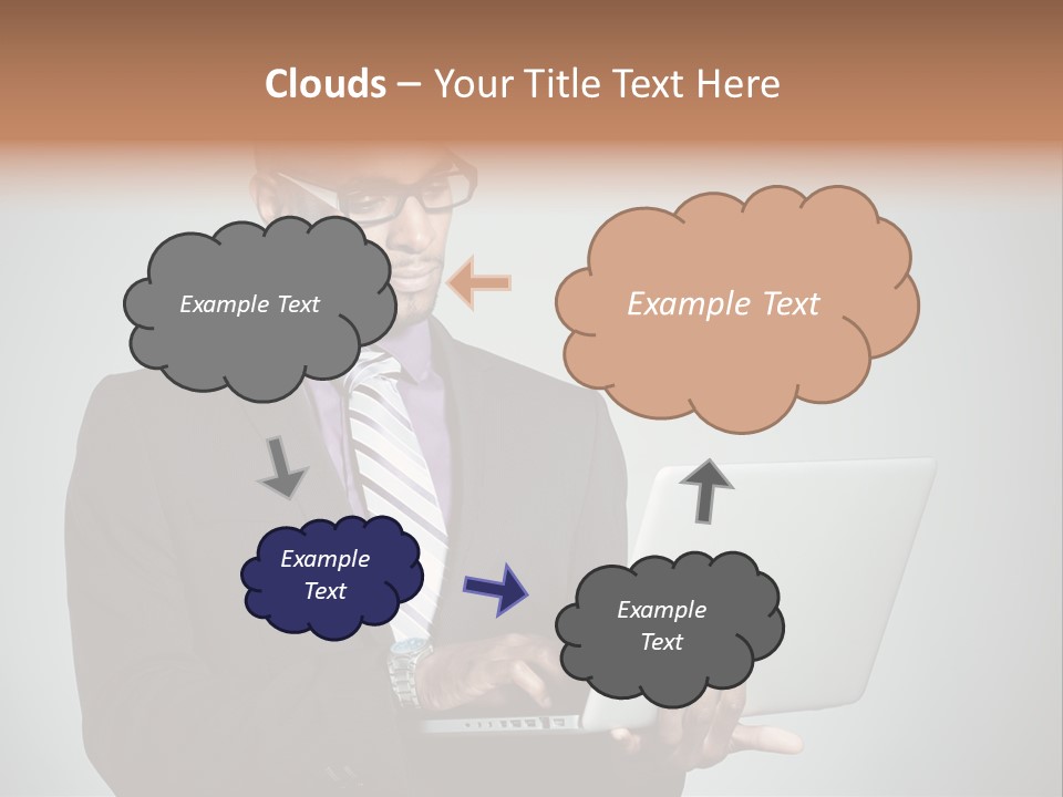 Natural Young Hand PowerPoint Template