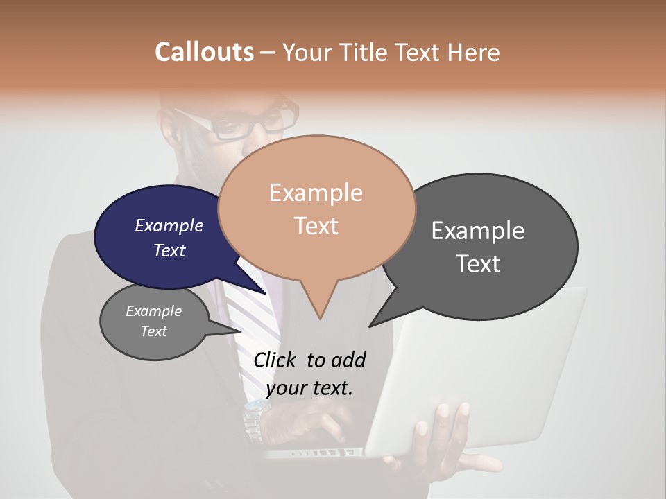 Natural Young Hand PowerPoint Template