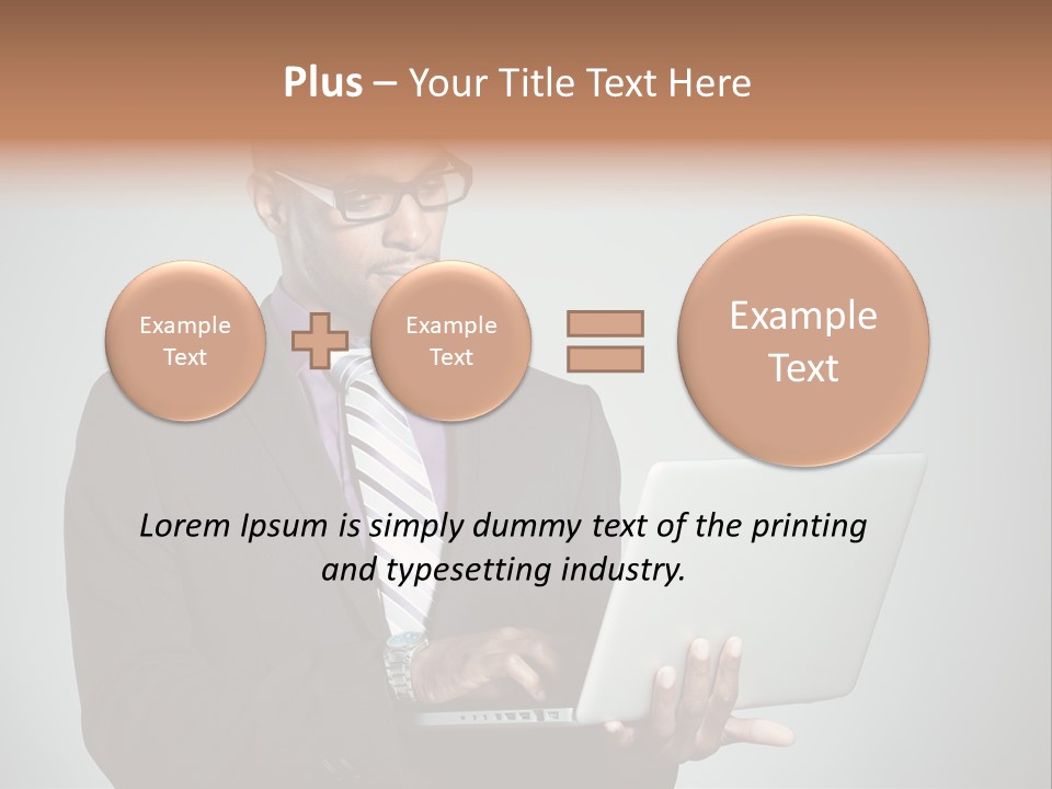 Natural Young Hand PowerPoint Template