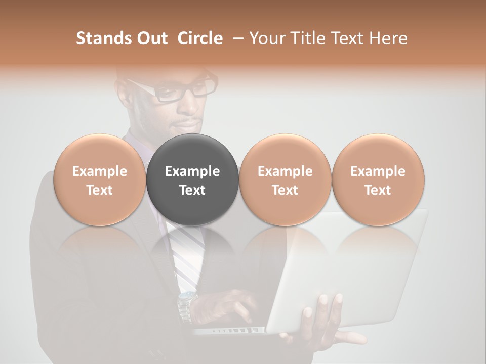 Natural Young Hand PowerPoint Template