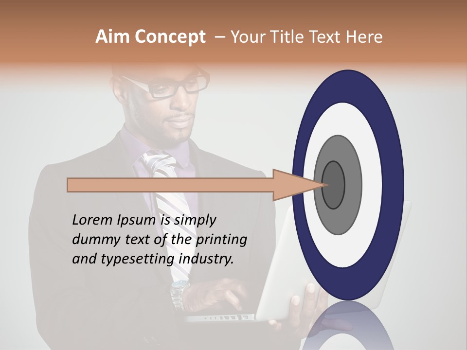 Natural Young Hand PowerPoint Template