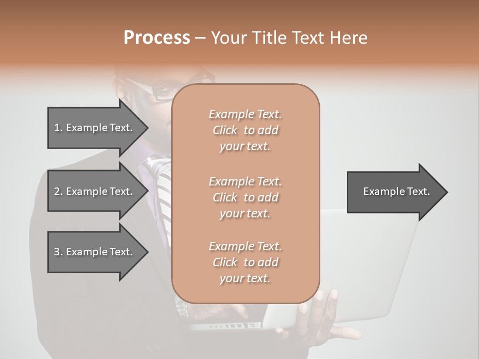 Natural Young Hand PowerPoint Template