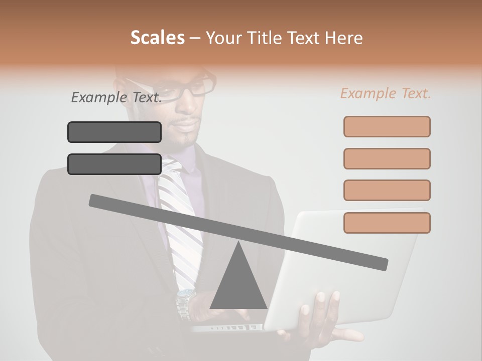 Natural Young Hand PowerPoint Template