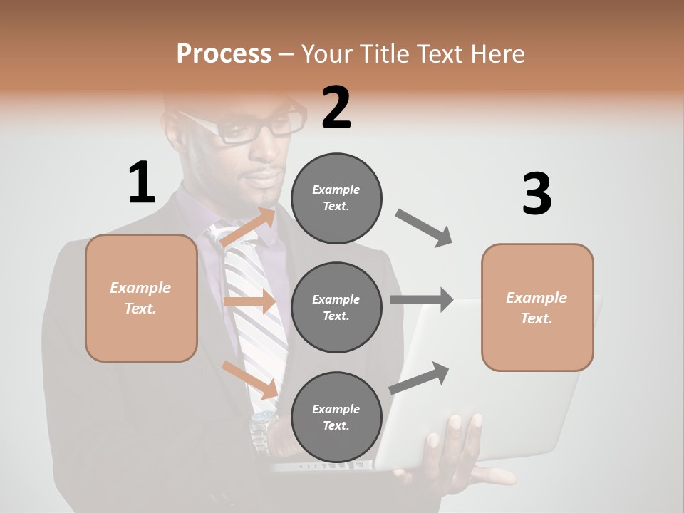 Natural Young Hand PowerPoint Template