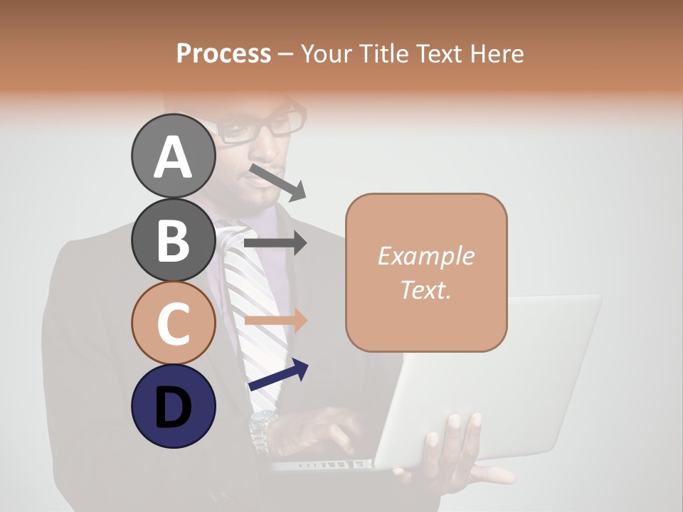Natural Young Hand PowerPoint Template
