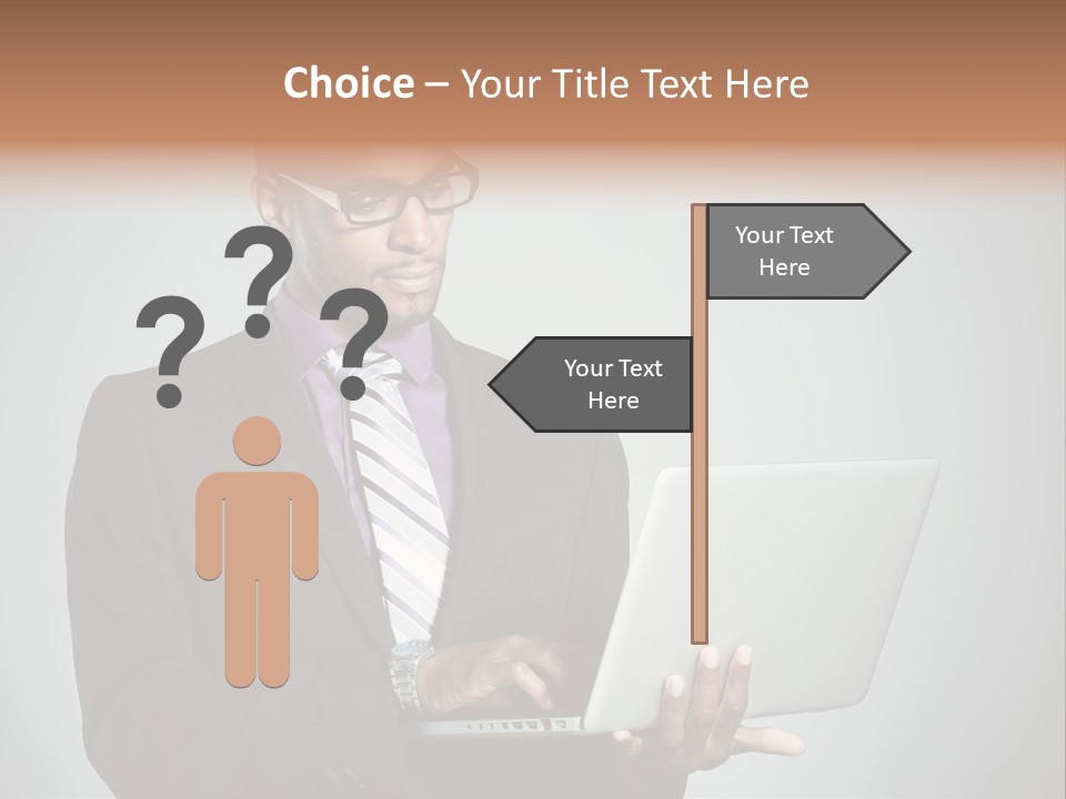 Natural Young Hand PowerPoint Template