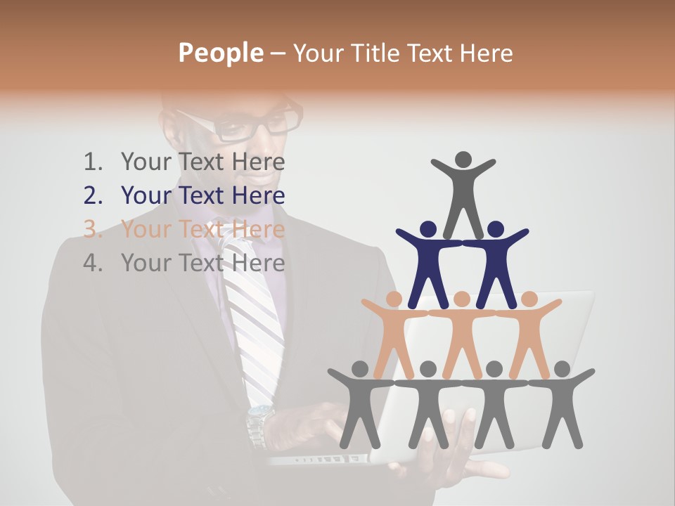 Natural Young Hand PowerPoint Template