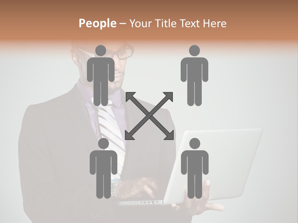 Natural Young Hand PowerPoint Template