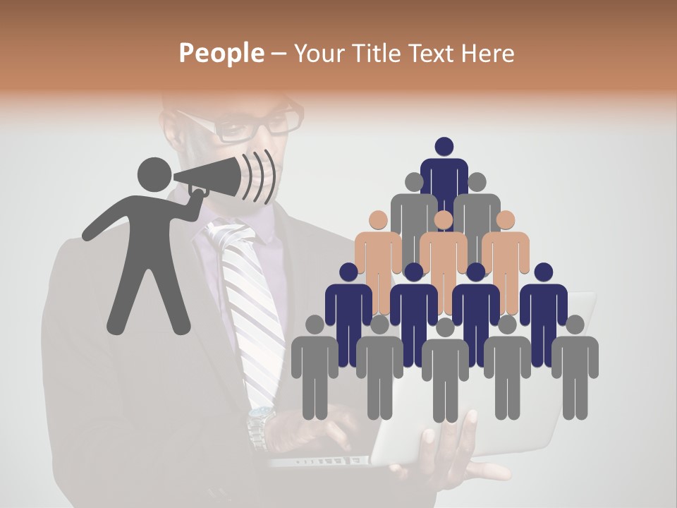 Natural Young Hand PowerPoint Template