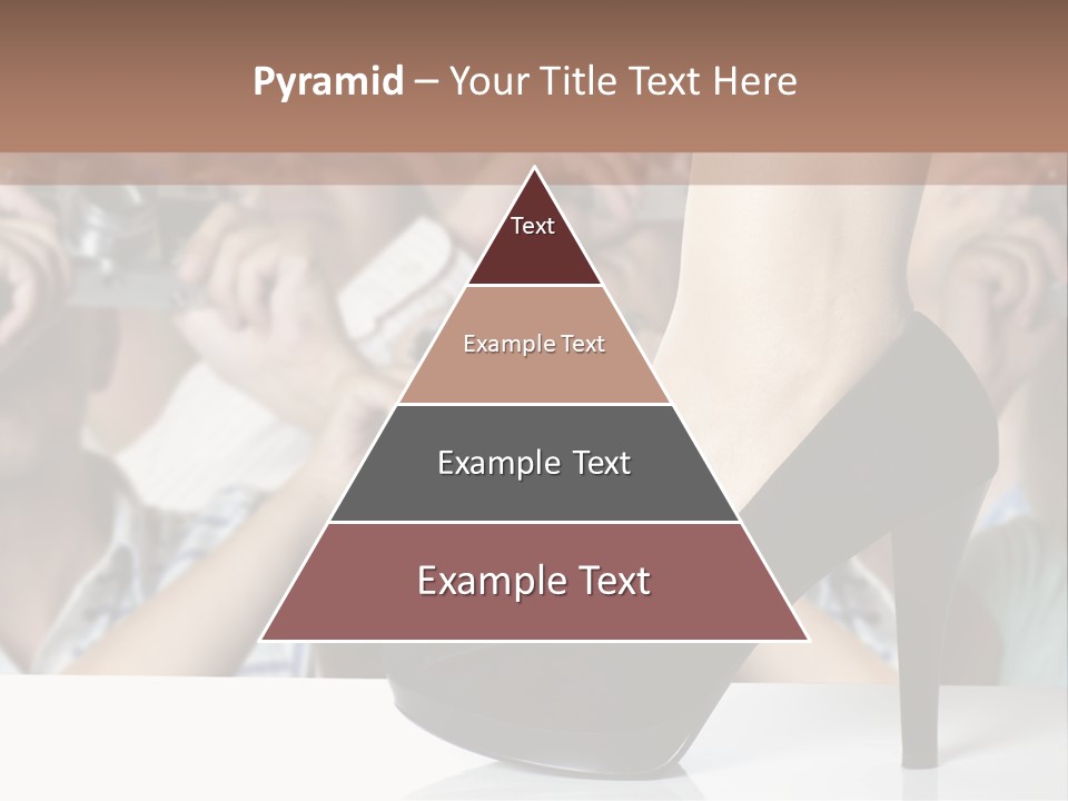 People Dress Catwalk PowerPoint Template