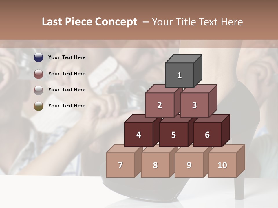 People Dress Catwalk PowerPoint Template