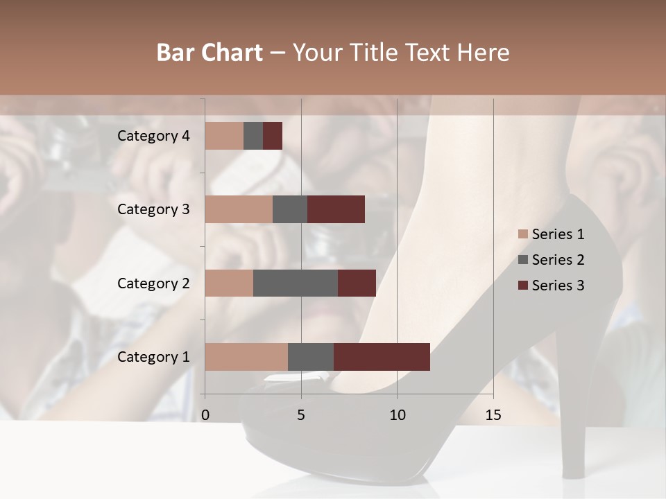 People Dress Catwalk PowerPoint Template