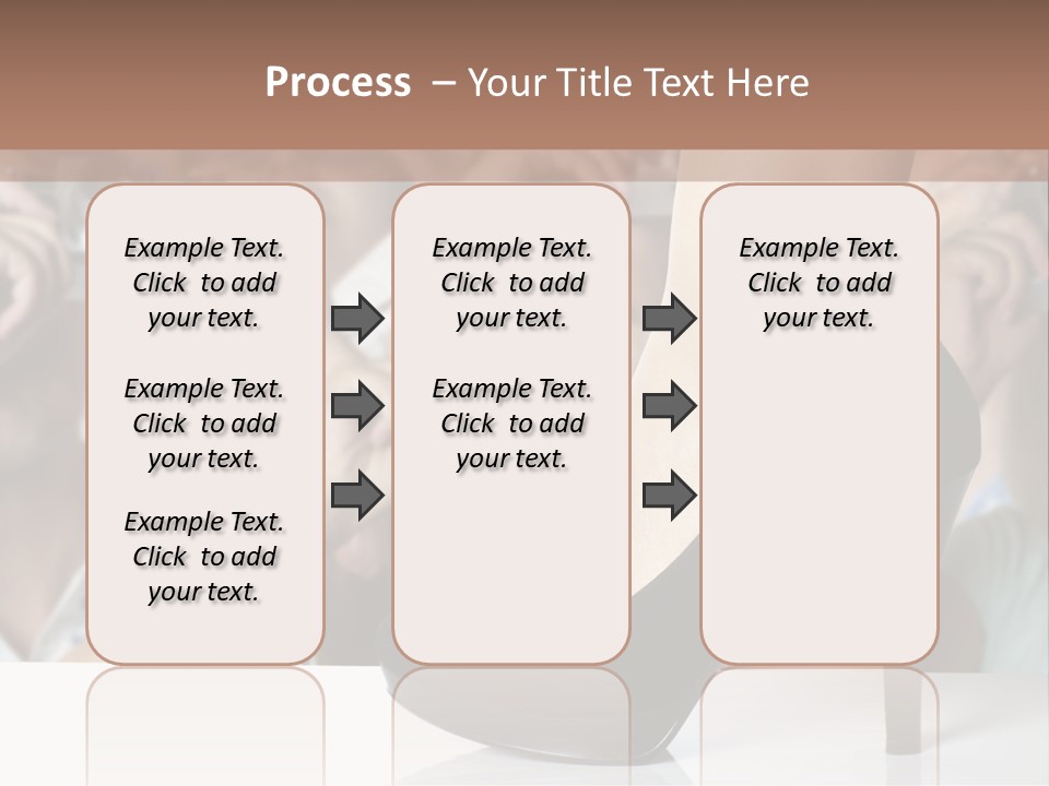 People Dress Catwalk PowerPoint Template