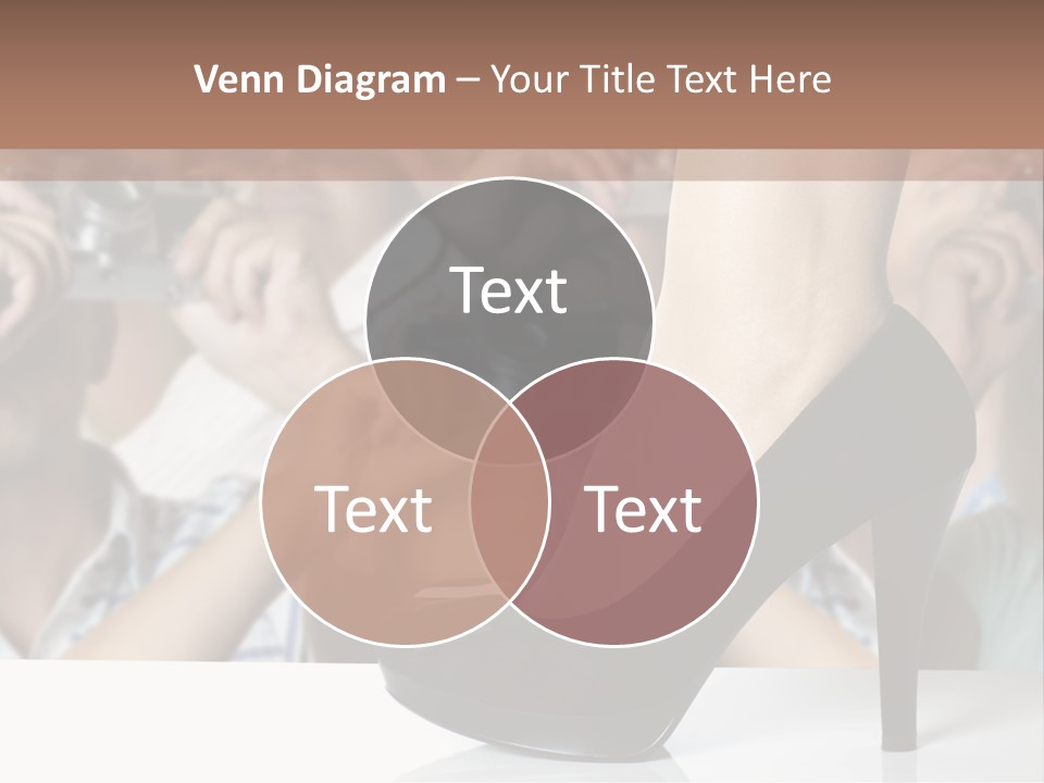 People Dress Catwalk PowerPoint Template