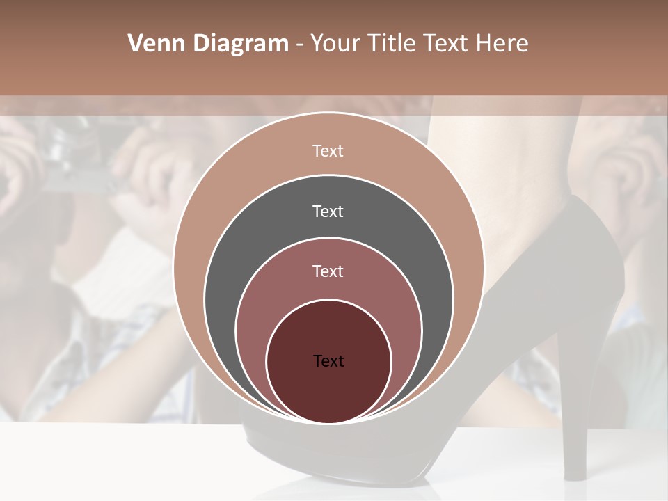 People Dress Catwalk PowerPoint Template