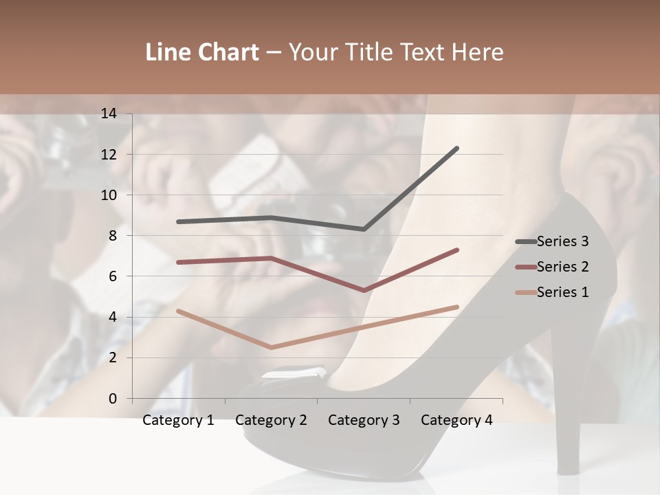People Dress Catwalk PowerPoint Template