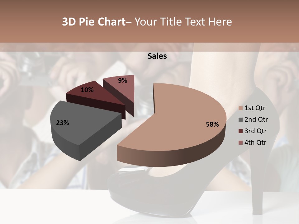 People Dress Catwalk PowerPoint Template