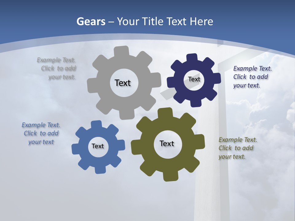 Concept Jesus Rays PowerPoint Template