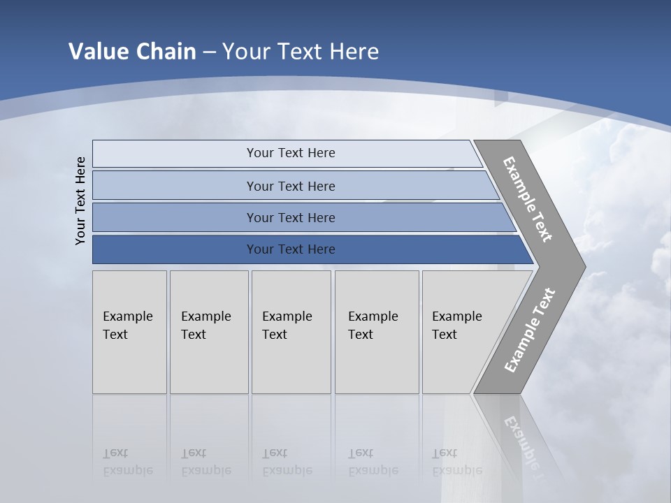 Concept Jesus Rays PowerPoint Template