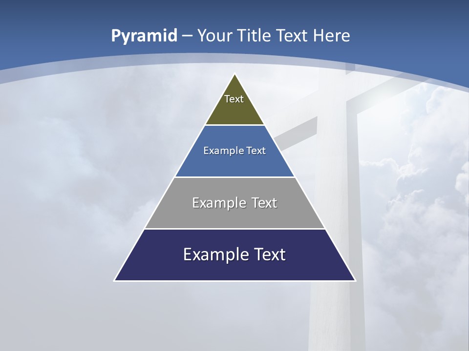 Concept Jesus Rays PowerPoint Template